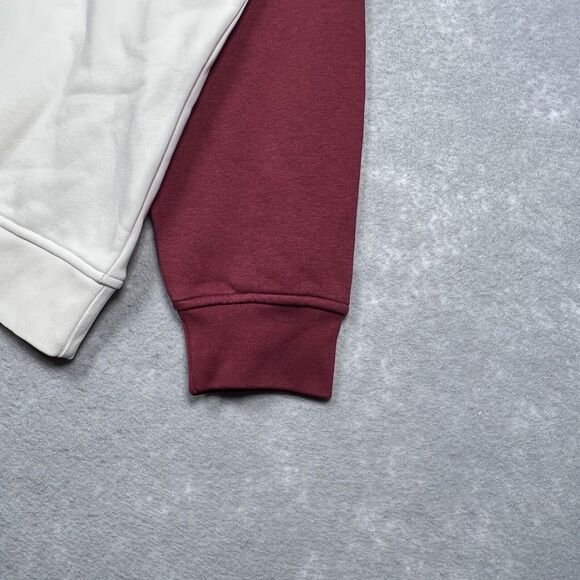 Levis Sweater Mens Large Red White Blue Color block Crew Neck Sweatshirt Relaxed - Picture 4 of 13